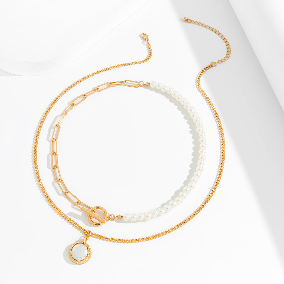 Baroque Woven Pearl Necklace