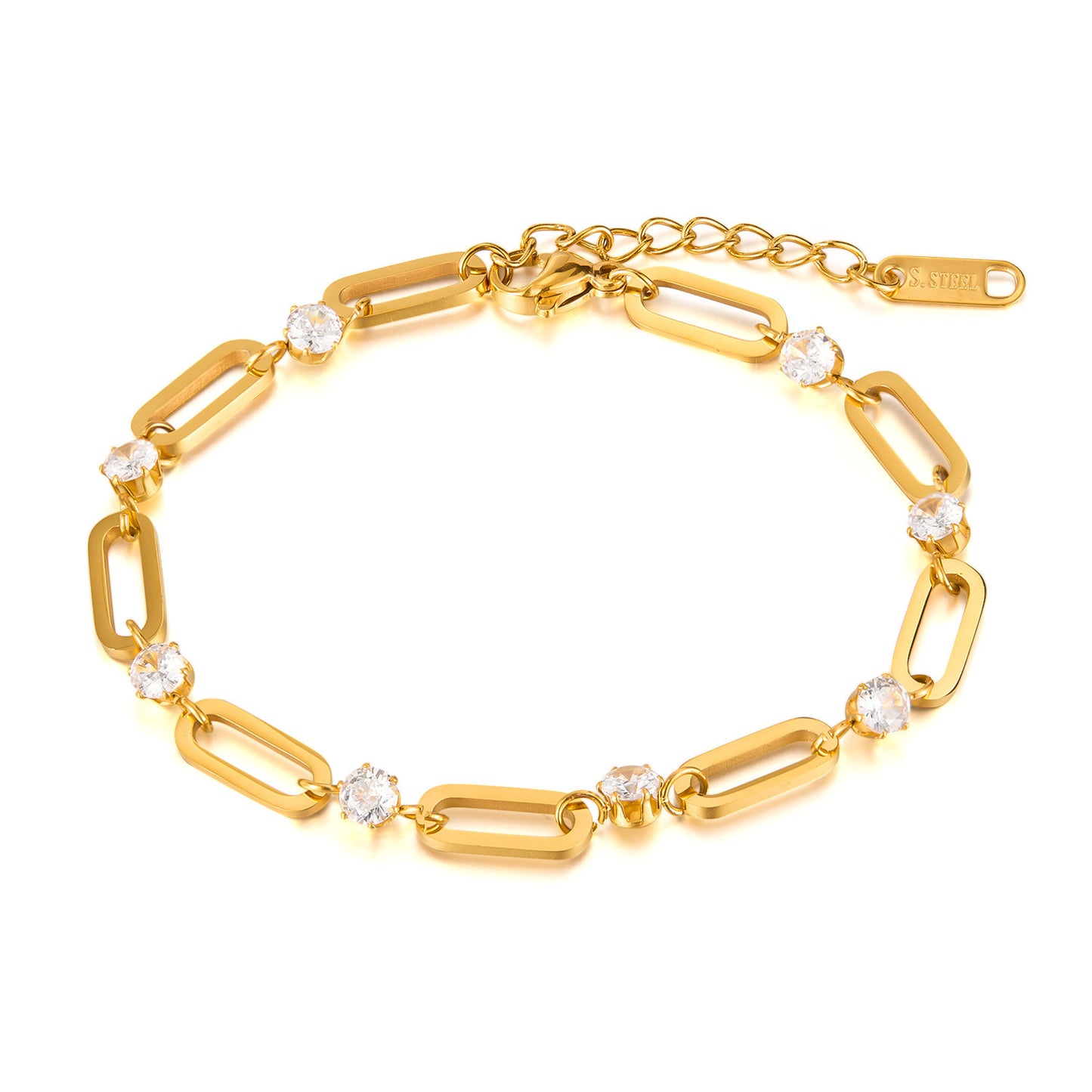 Elegant Stainless Steel Bracelet