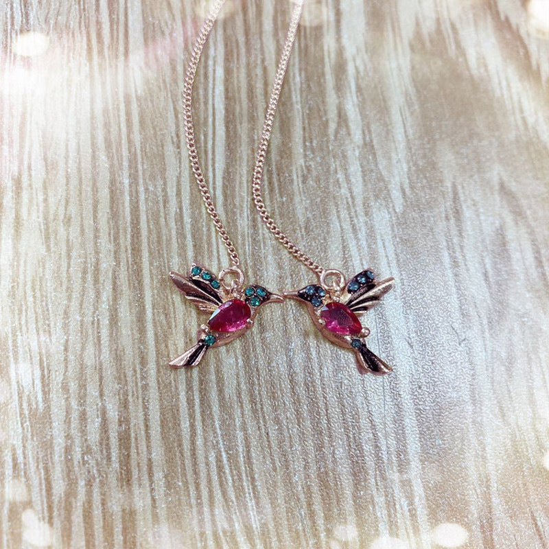 Elegant Bird Lady Earrings