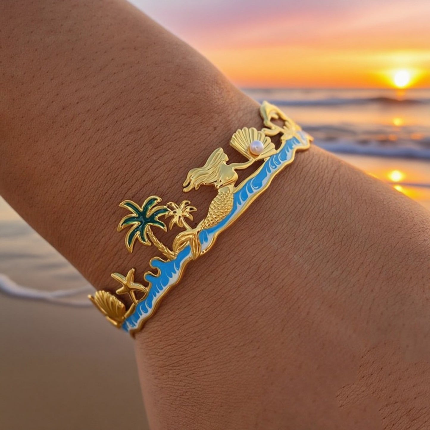 Ocean Style Starfish Bracelet