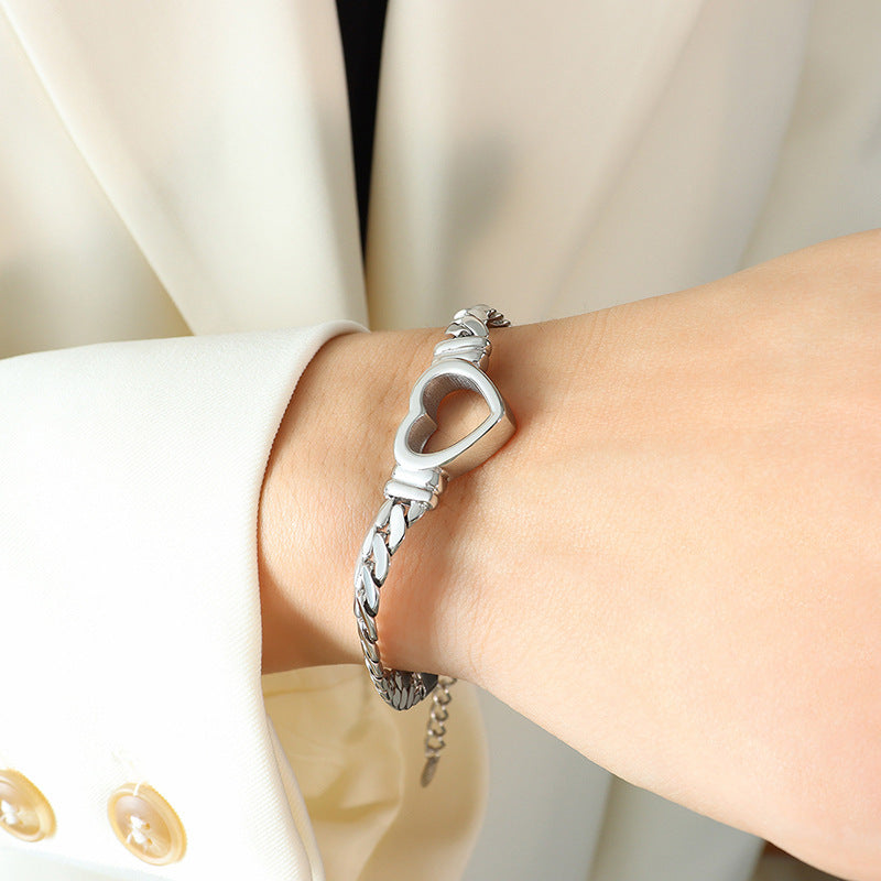 Trendy Gold Plated Bracelet