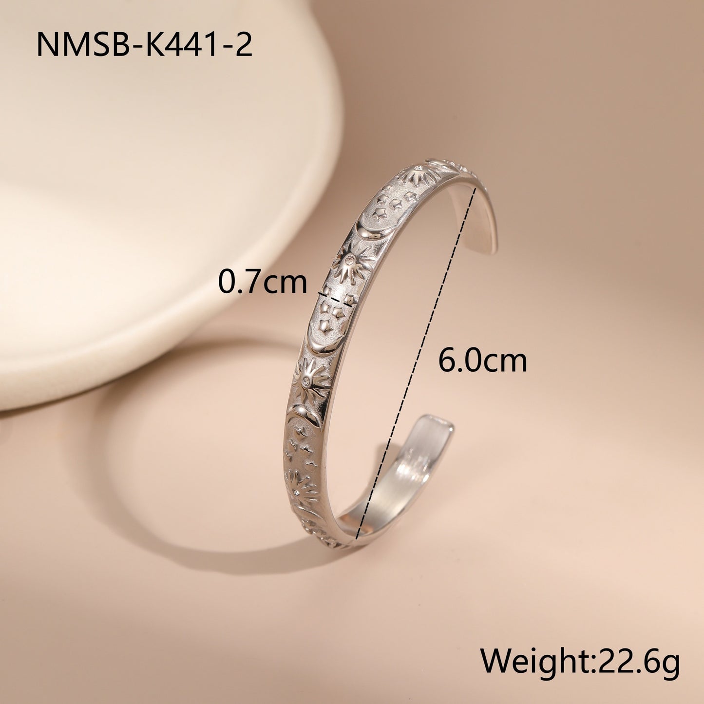 Graceful Titanium Steel Bracelet