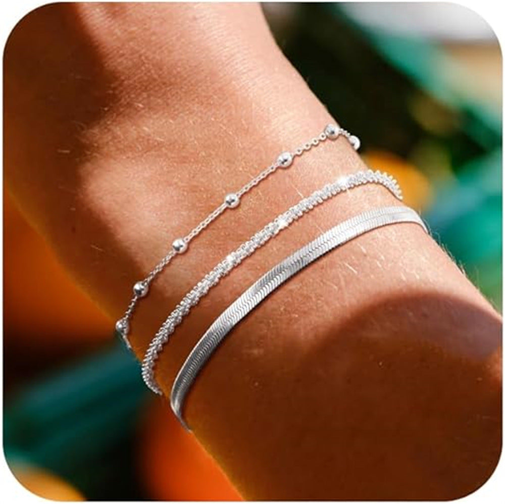 Exquisite Twist Stainless Steel Bracelet
