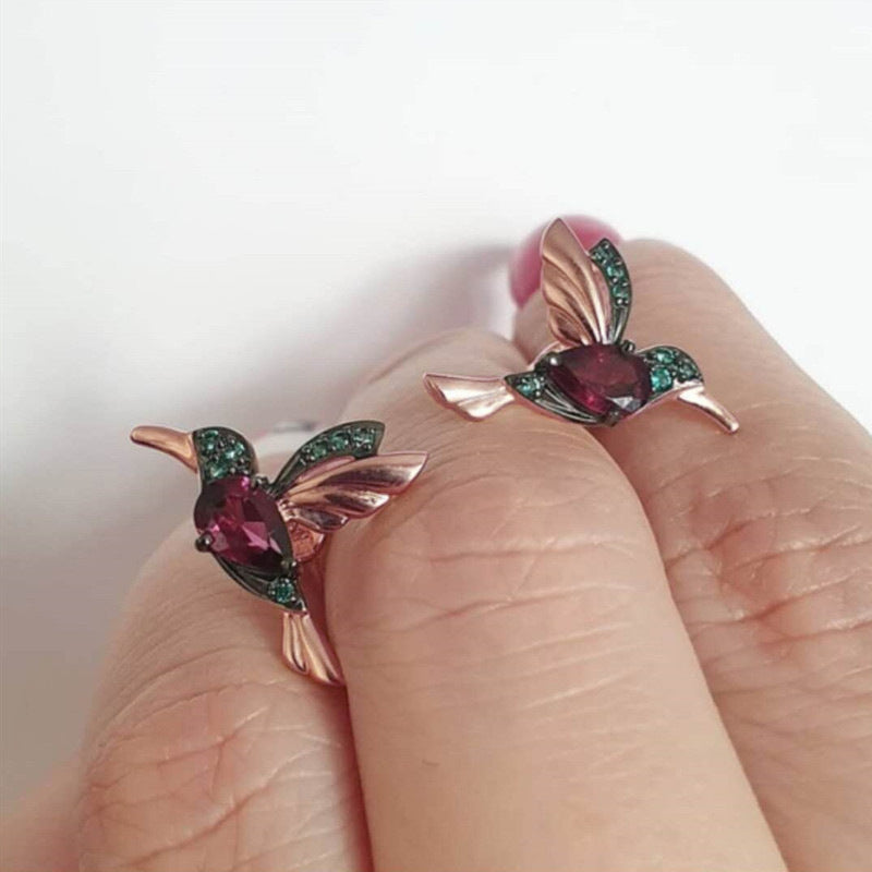 Elegant Bird Lady Earrings