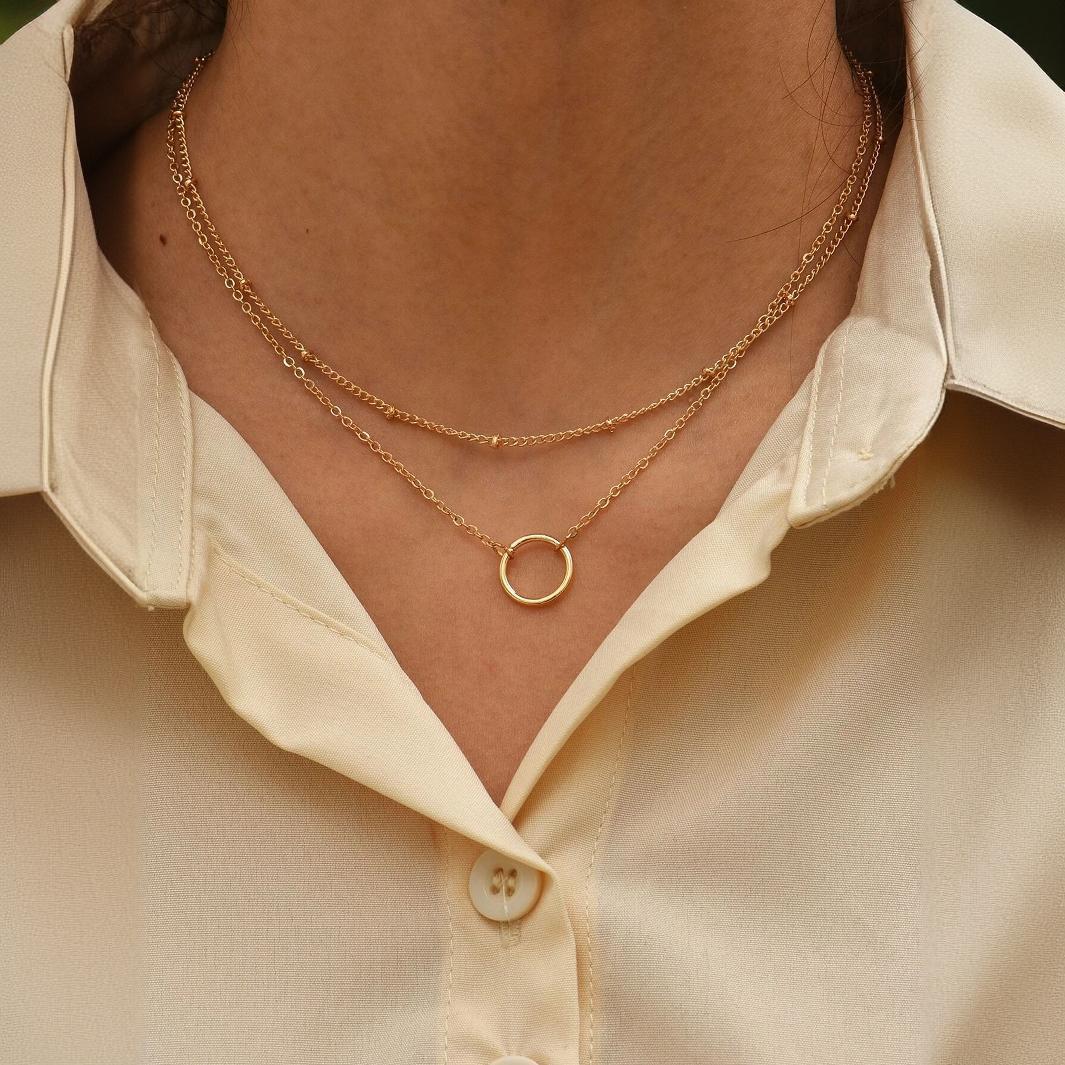 Elegant Multi-layer Chain Necklace