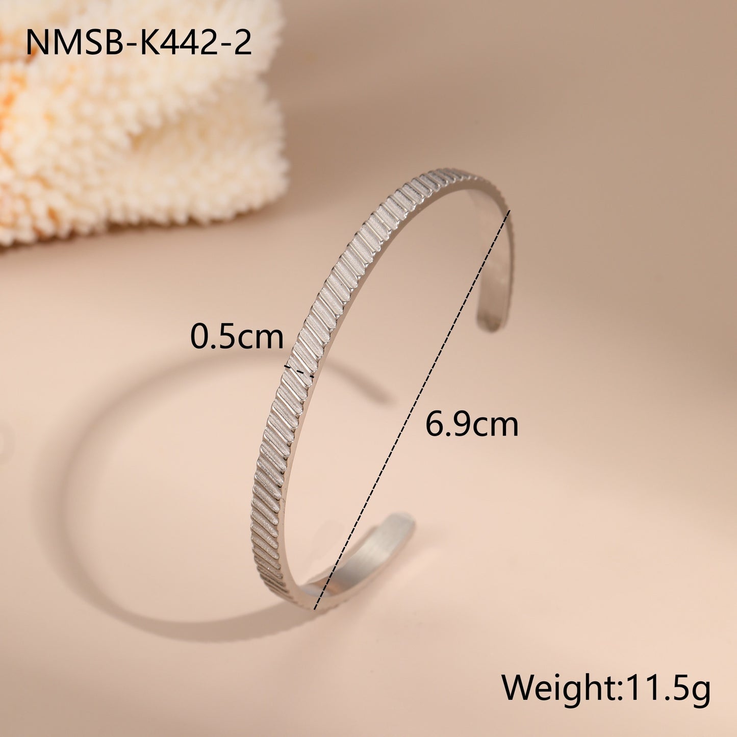 Graceful Titanium Steel Bracelet