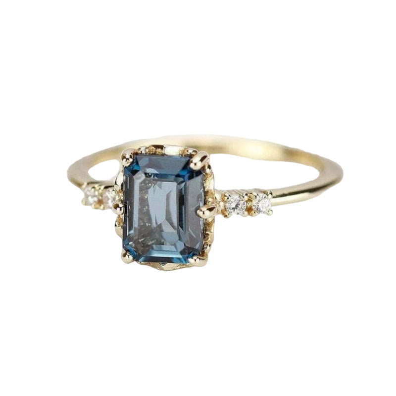 Sweet French Style Zircon Ring