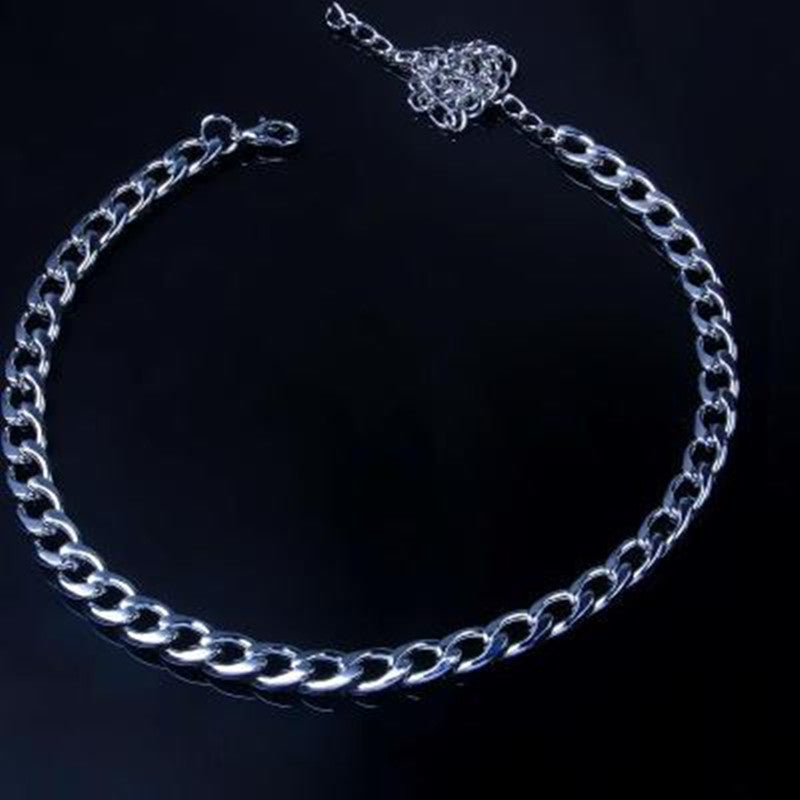 Titanium Steel Retro Anklet