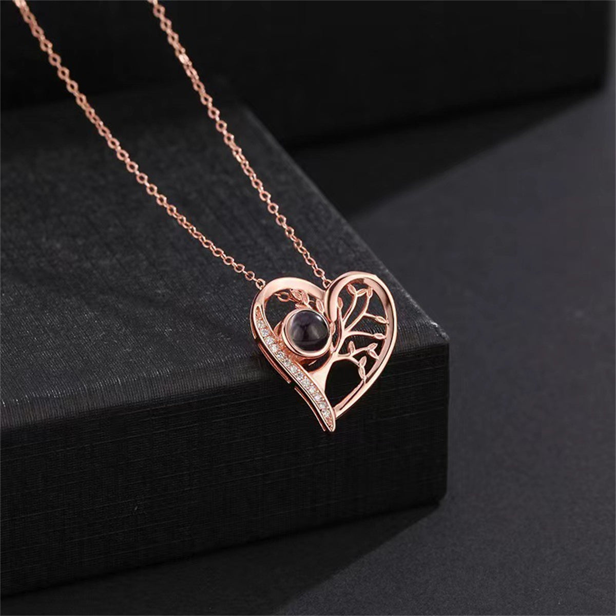 Love Tree Silver Necklace