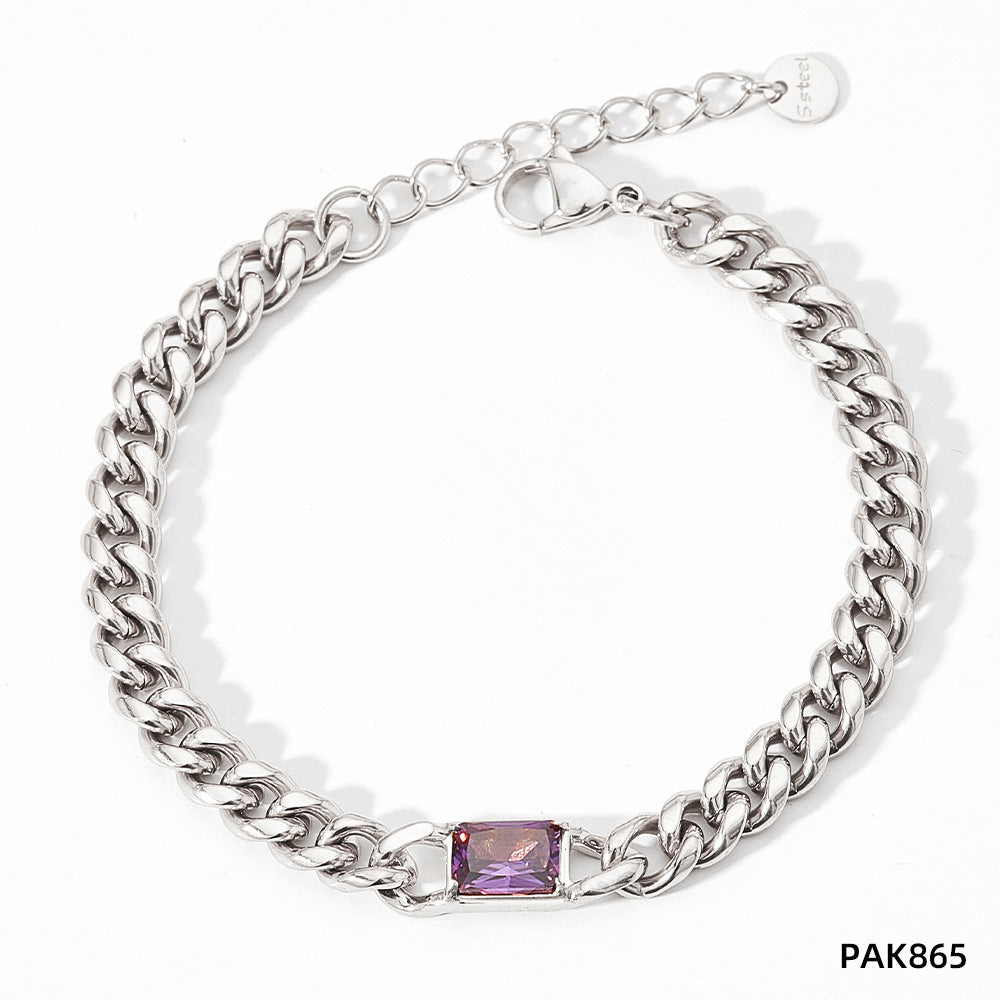 Elegant Stainless Steel Bracelet