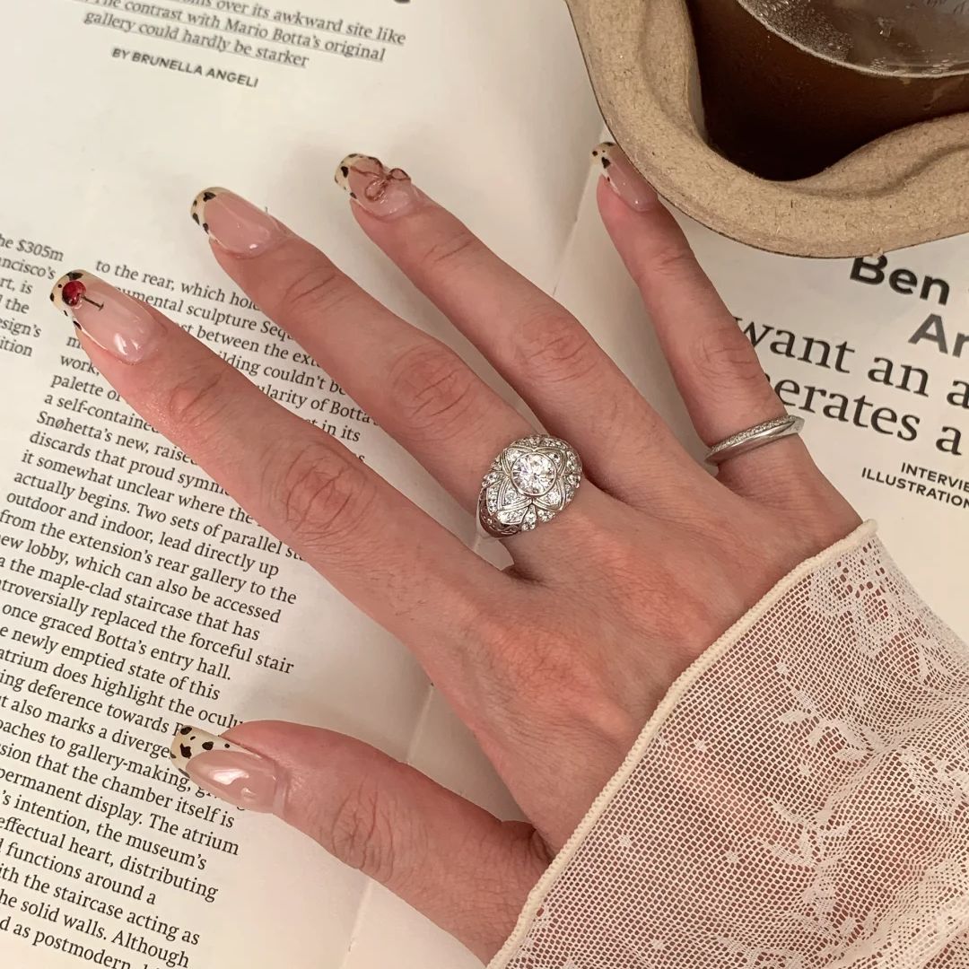 Asterism Medieval Diamond Ring