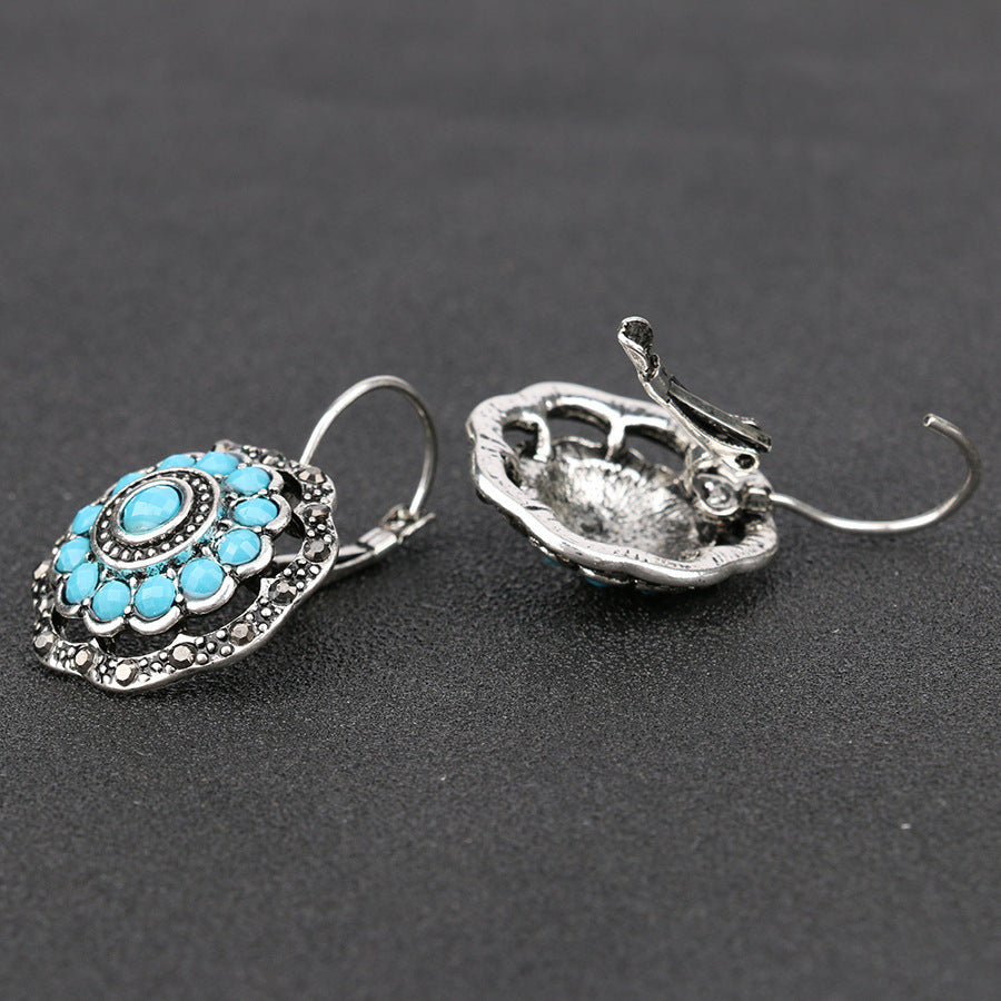 Bohemian Elegance Silver Earrings