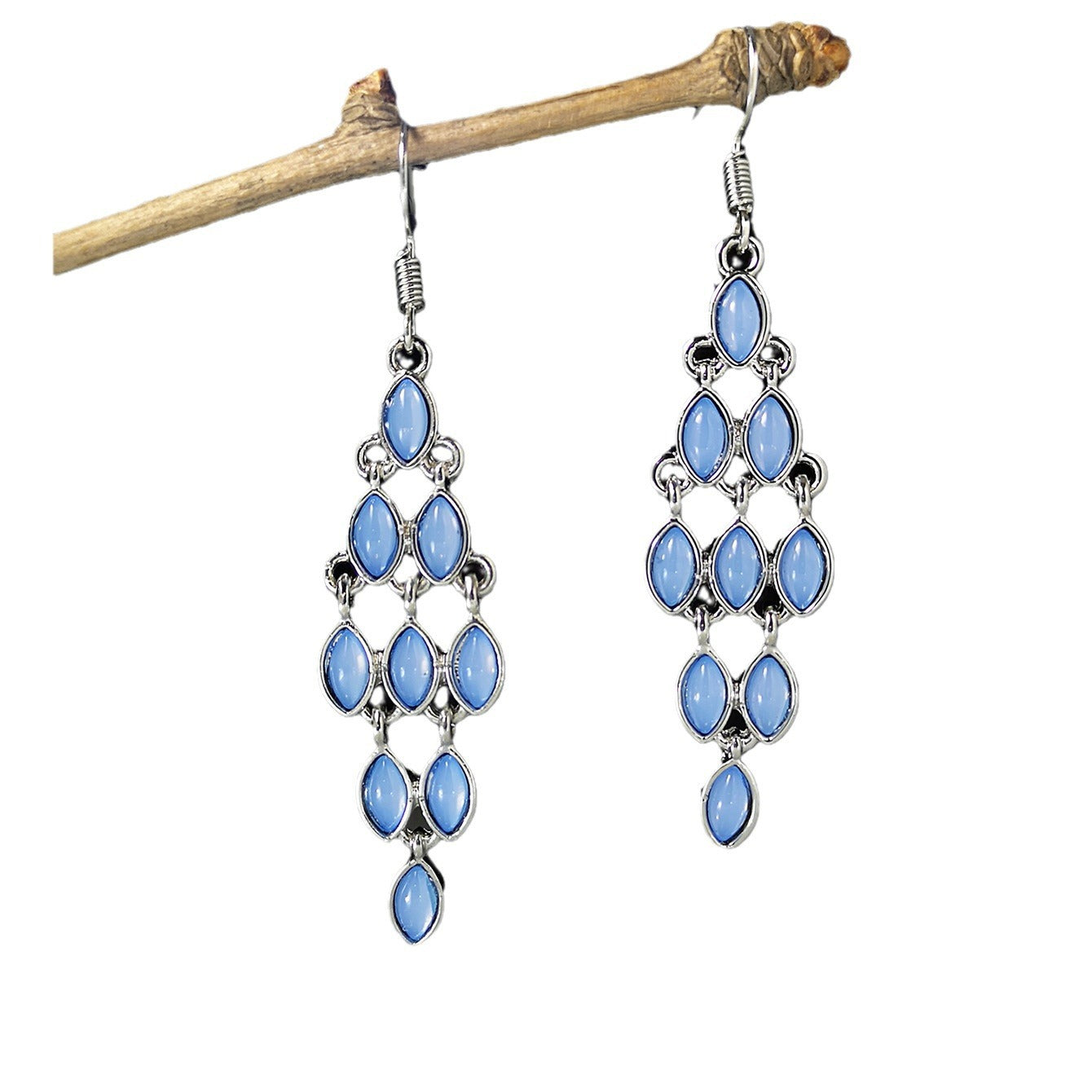 Korean Long Fringe Earrings