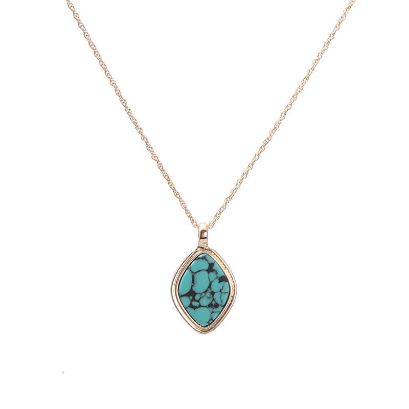 Exquisite Abalone Turquoise Necklace