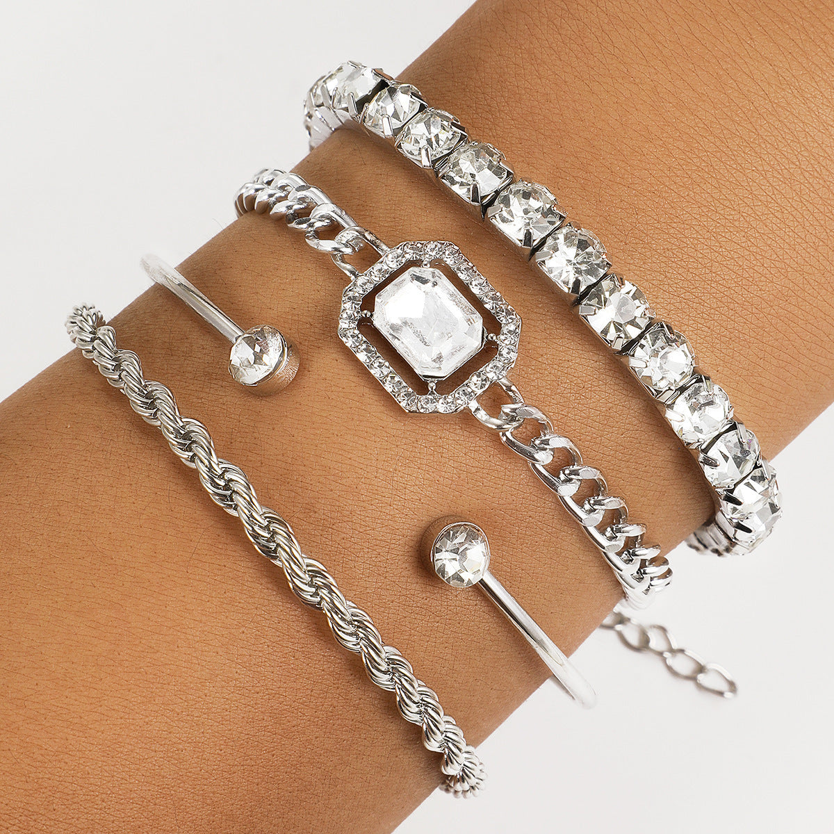 Vintage Bohemian Crystal Bracelets