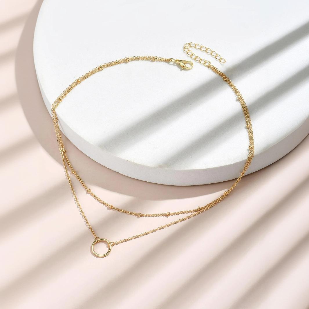 Elegant Multi-layer Chain Necklace