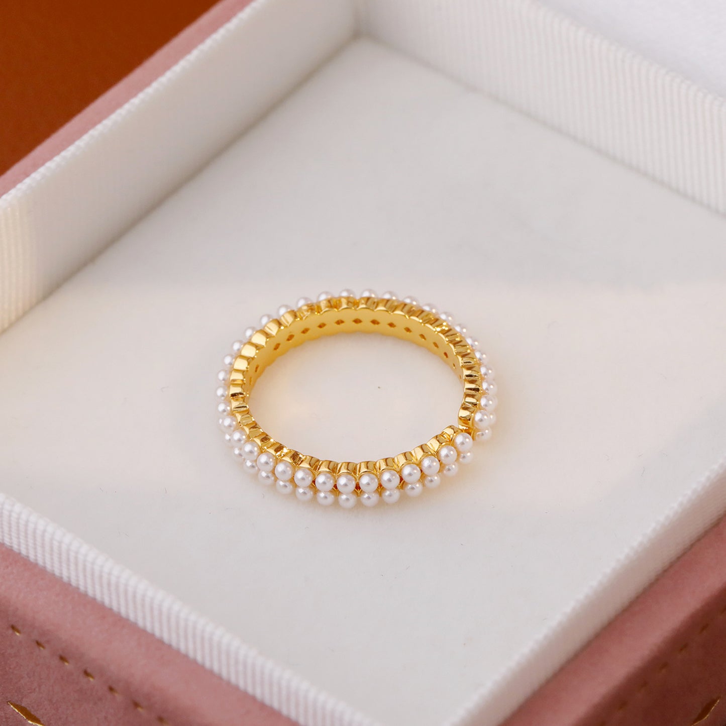 Niche Design Pearl Ring