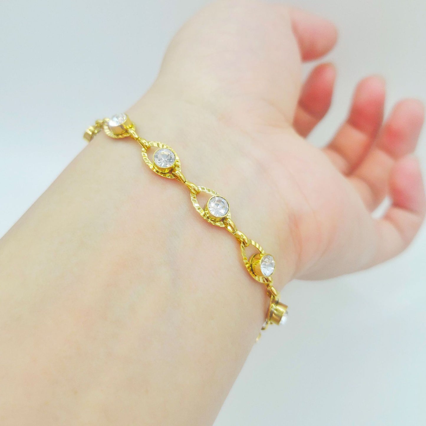 Candy Color Crystal Bracelet