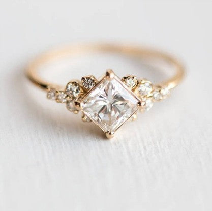 Elegant Wish Zircon Ring
