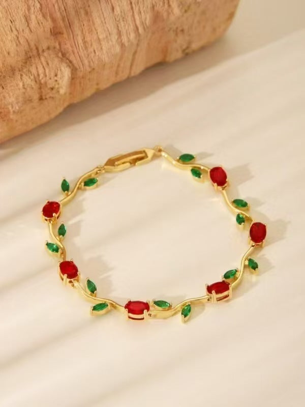 Zircon Tennis Bracelet Elegance