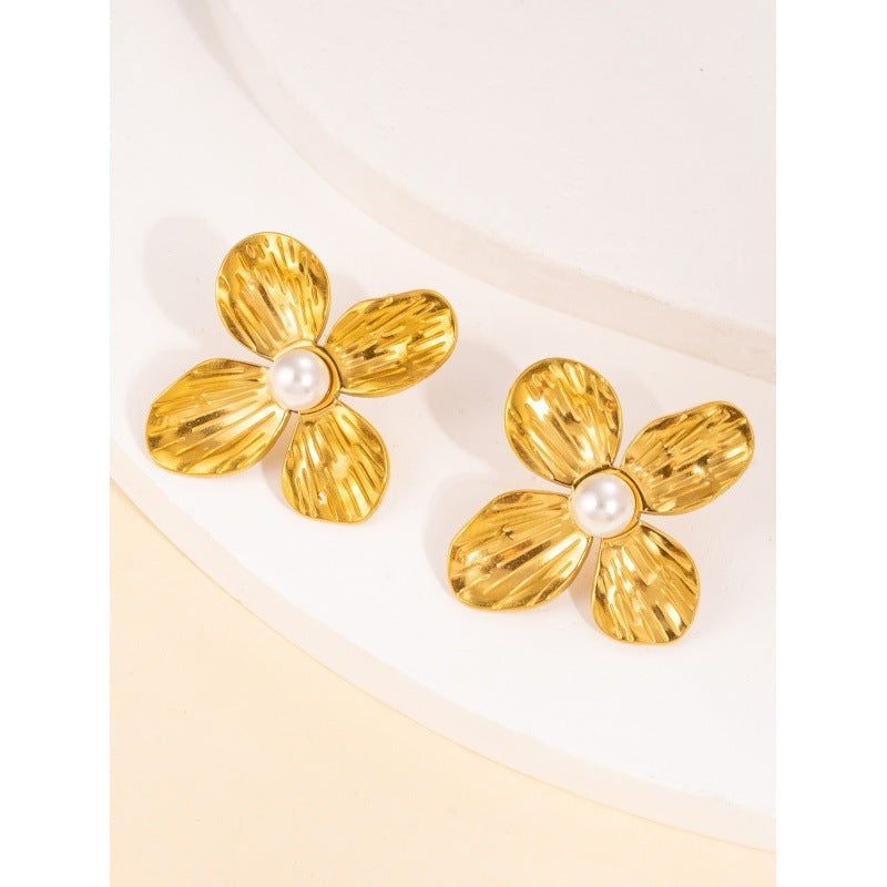 Retro Petals Jewelry Set