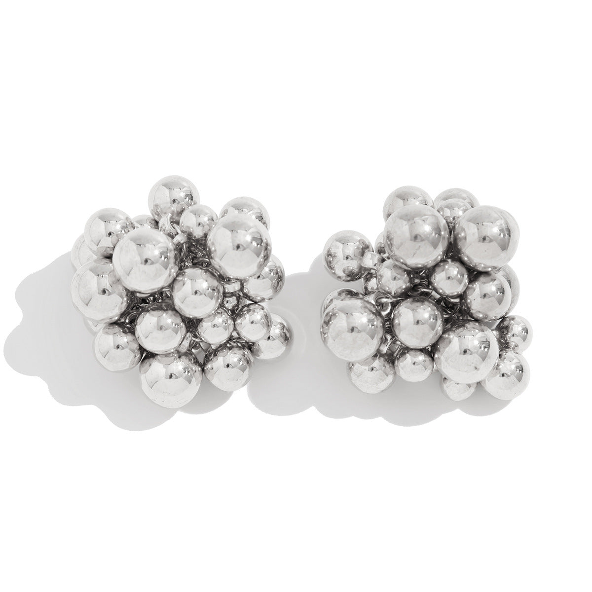 Elegant Geometry Beaded Earrings