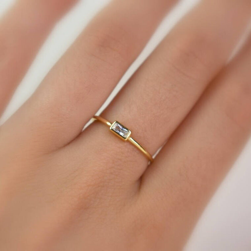 Elegant Sterling Silver Ring