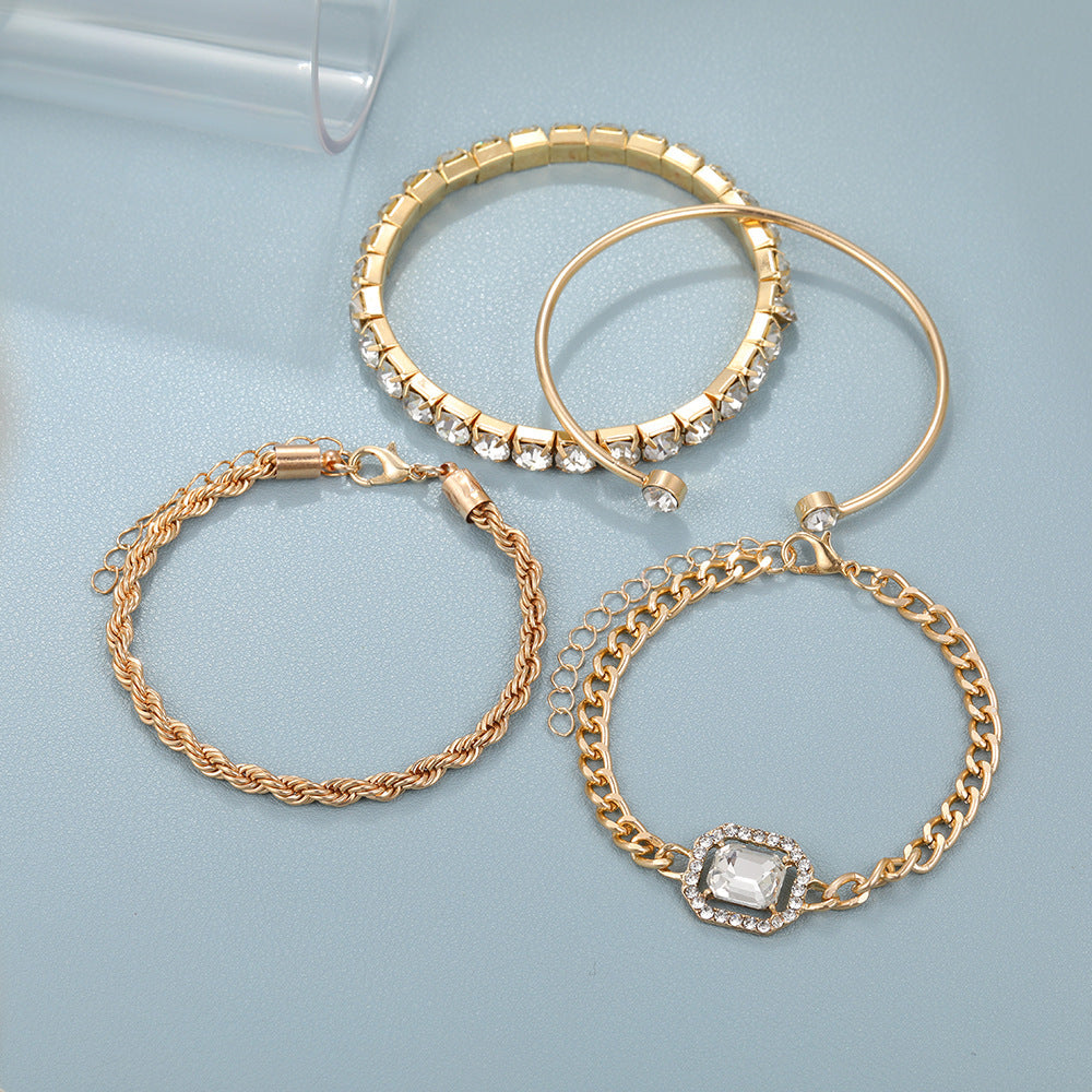 Vintage Bohemian Crystal Bracelets