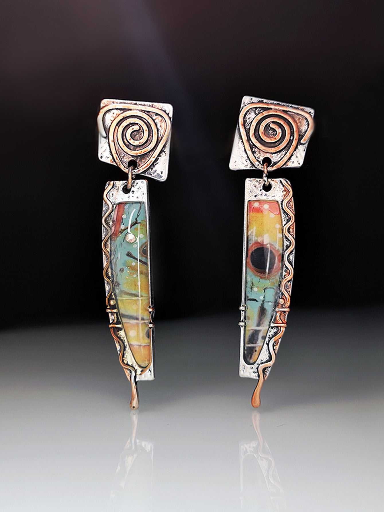 Elegant Geometric Metal Earrings