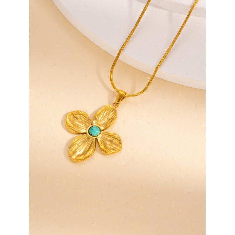 Retro Petals Jewelry Set