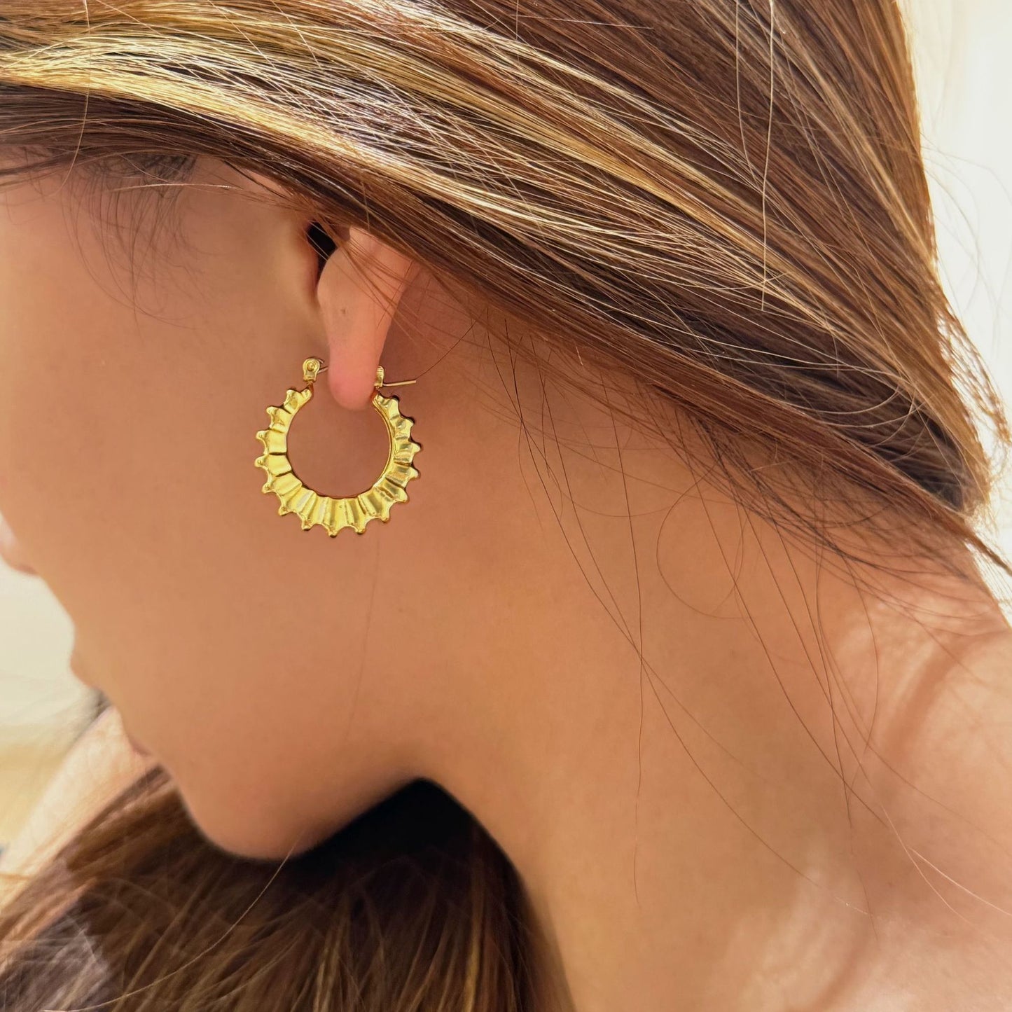 Vintage Gold Plated Earrings