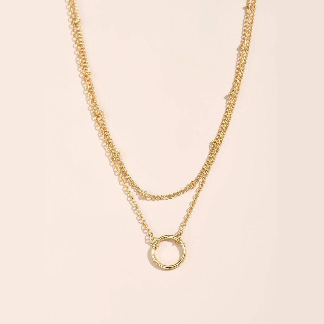Elegant Multi-layer Chain Necklace