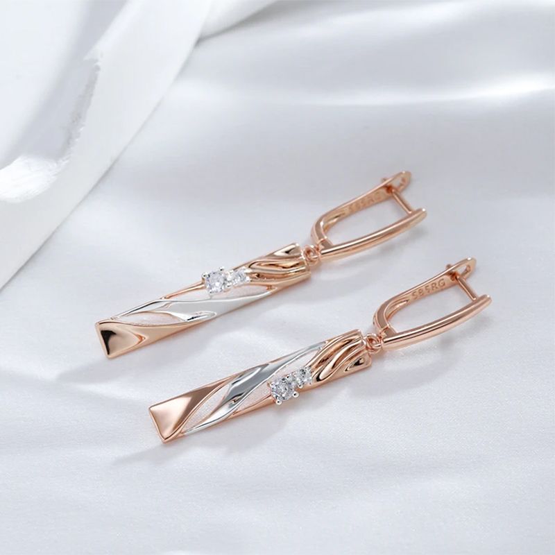 Luxury Rose Gold Earrings