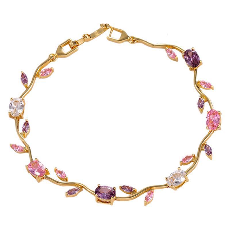 Zircon Tennis Bracelet Elegance