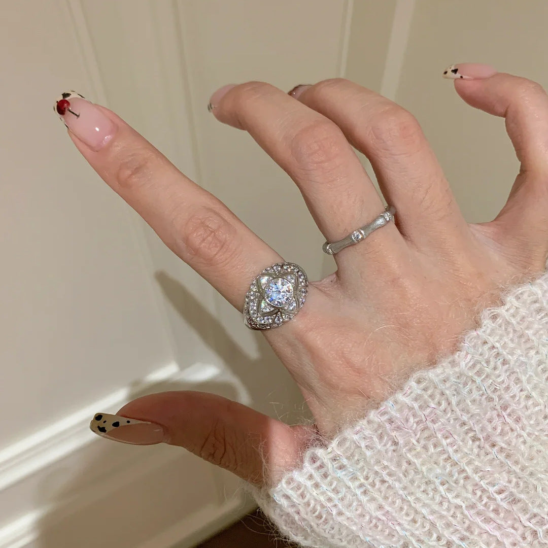 Asterism Medieval Diamond Ring