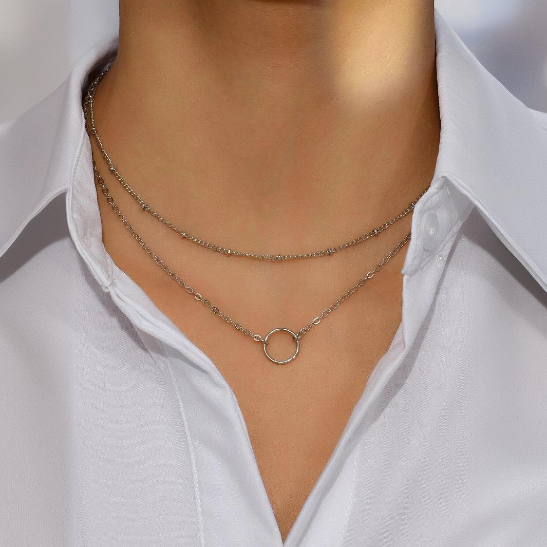 Elegant Multi-layer Chain Necklace