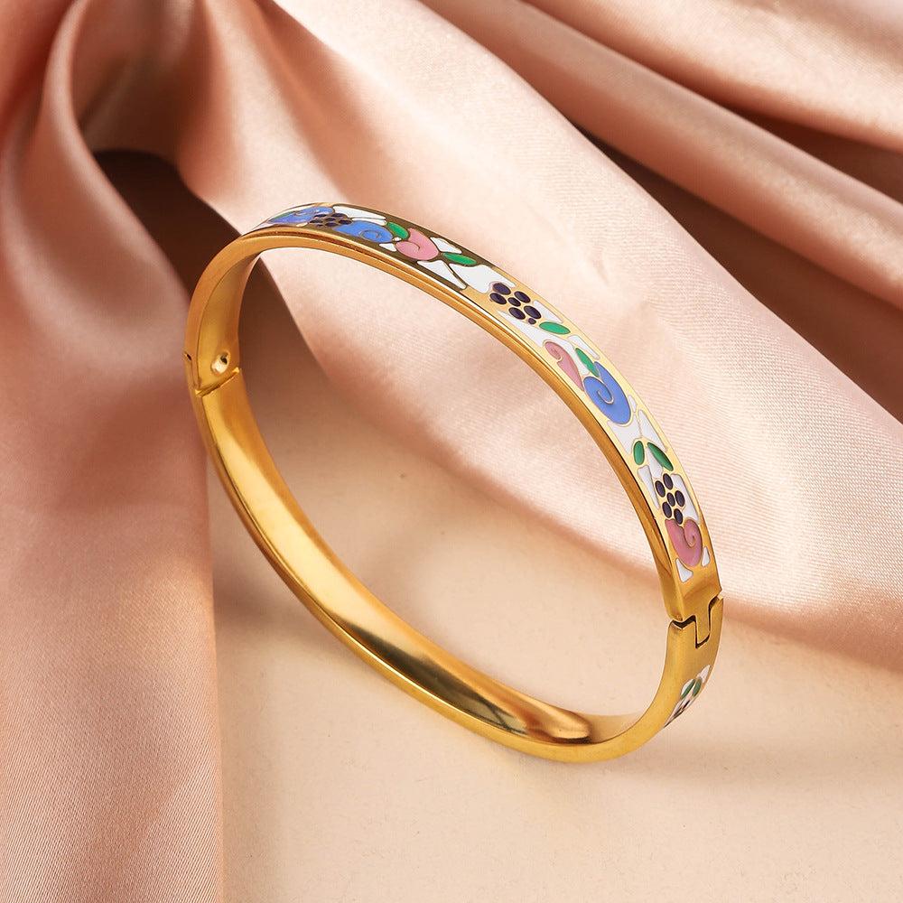 Exquisite Titanium Steel Bracelet