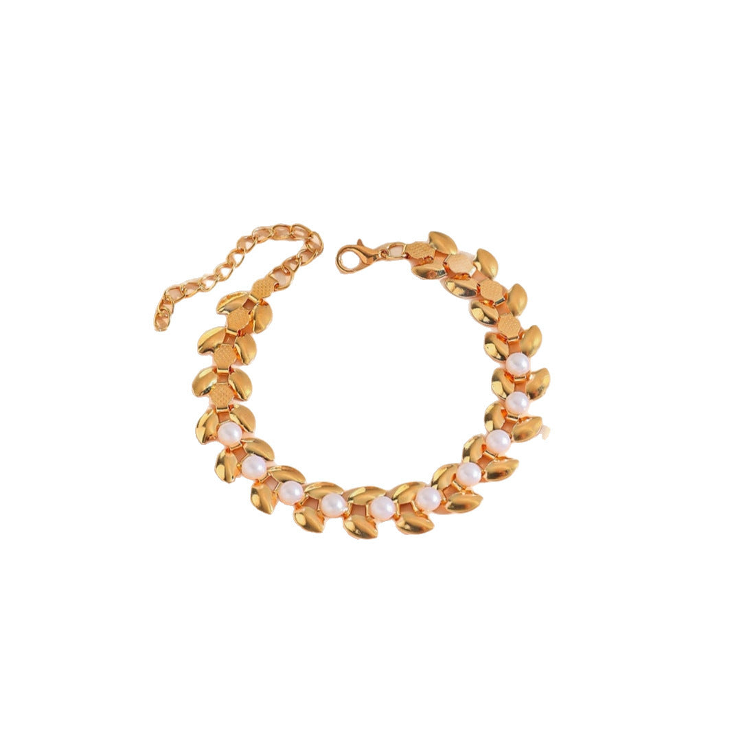 Bohemian Leaf Bracelet for Elegance
