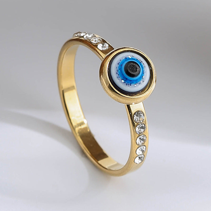 Elegant Bead-set Diamond Ring