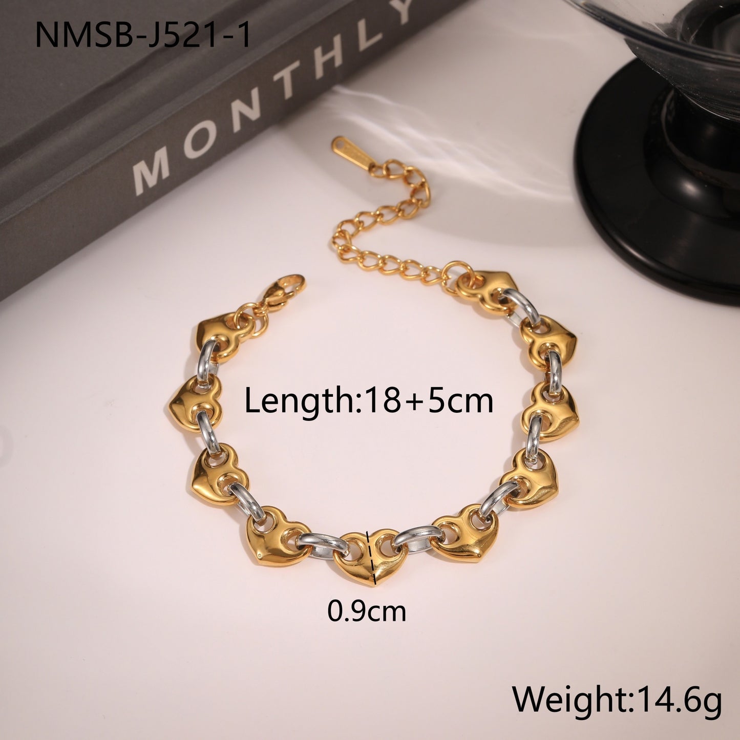 Elegant Stainless Steel Bracelet