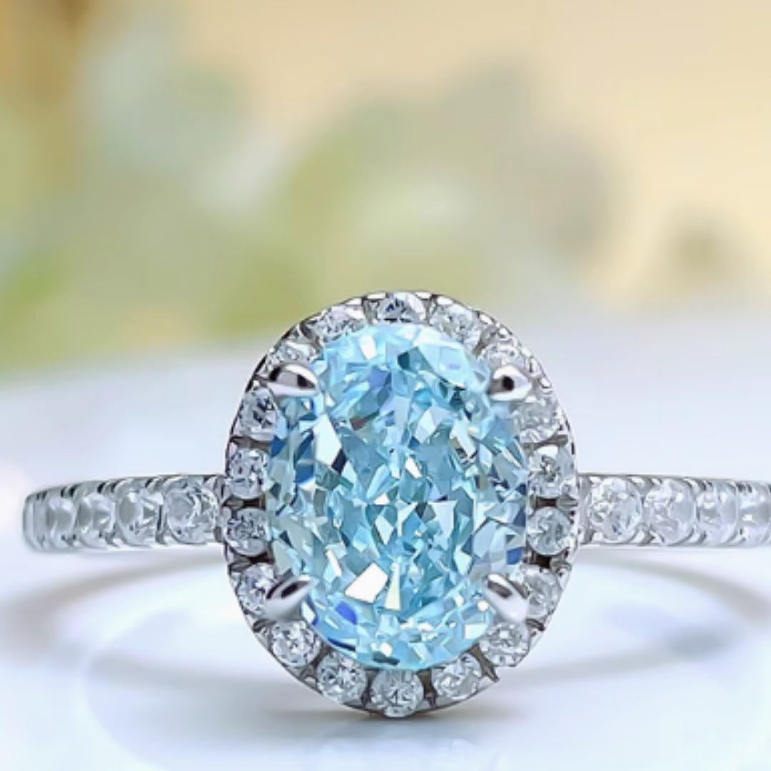 Navy Blue Treasure Ring