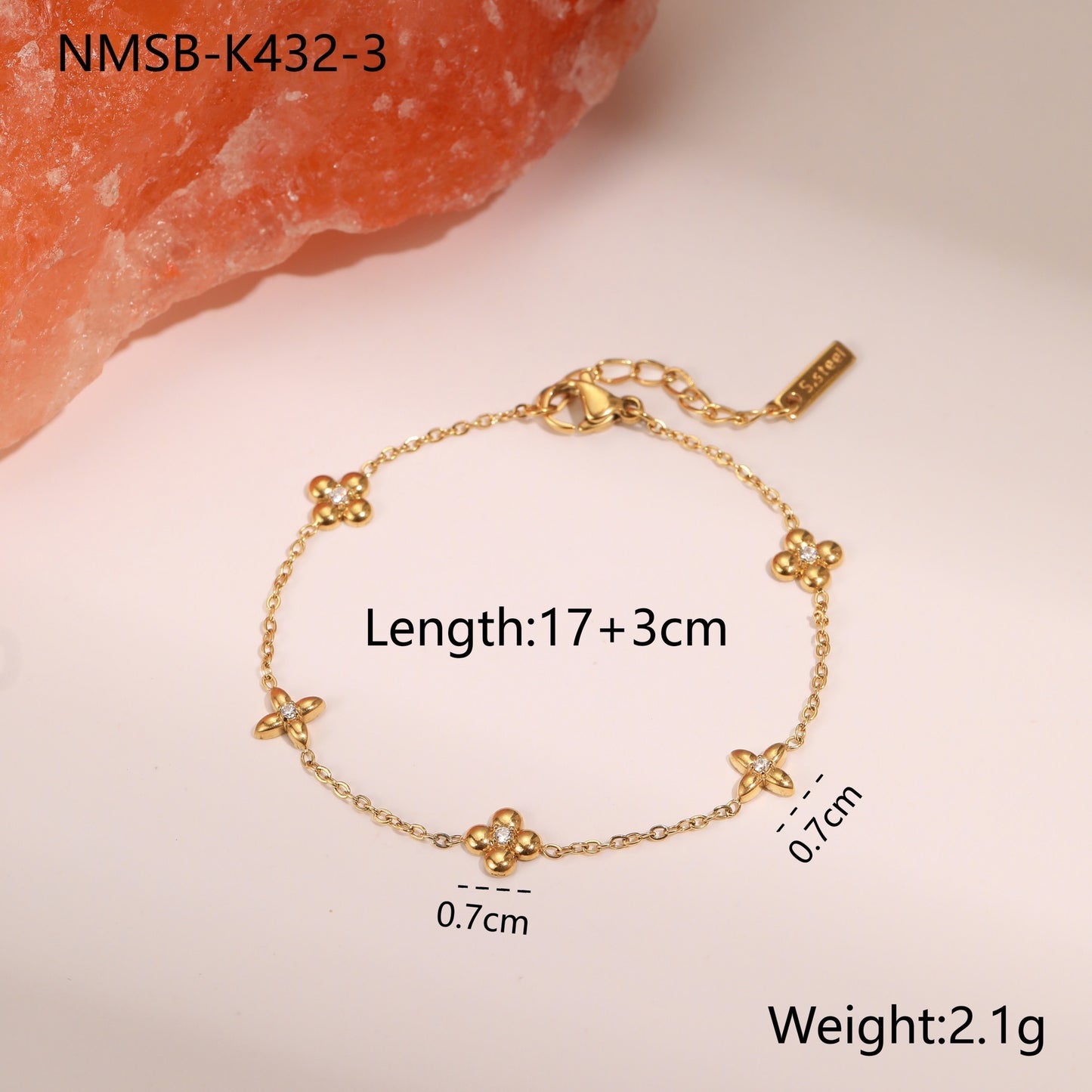 Exquisite Gold Plated Bracelet