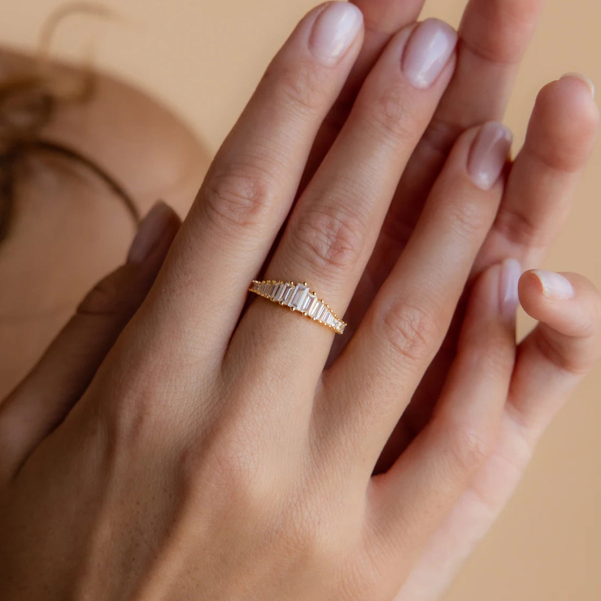 S925 Sterling Silver Organ Ring