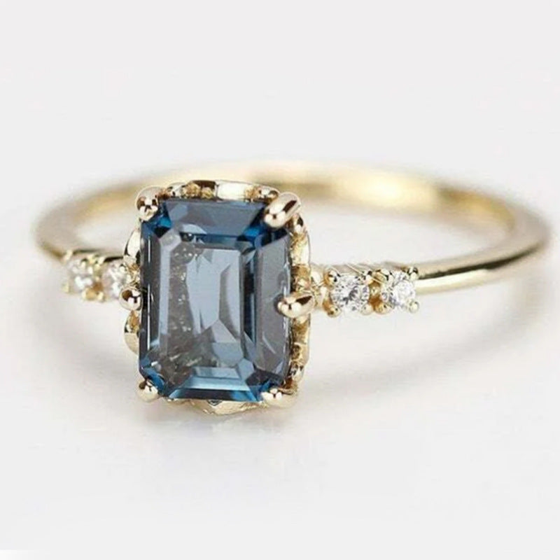 Sweet French Style Zircon Ring