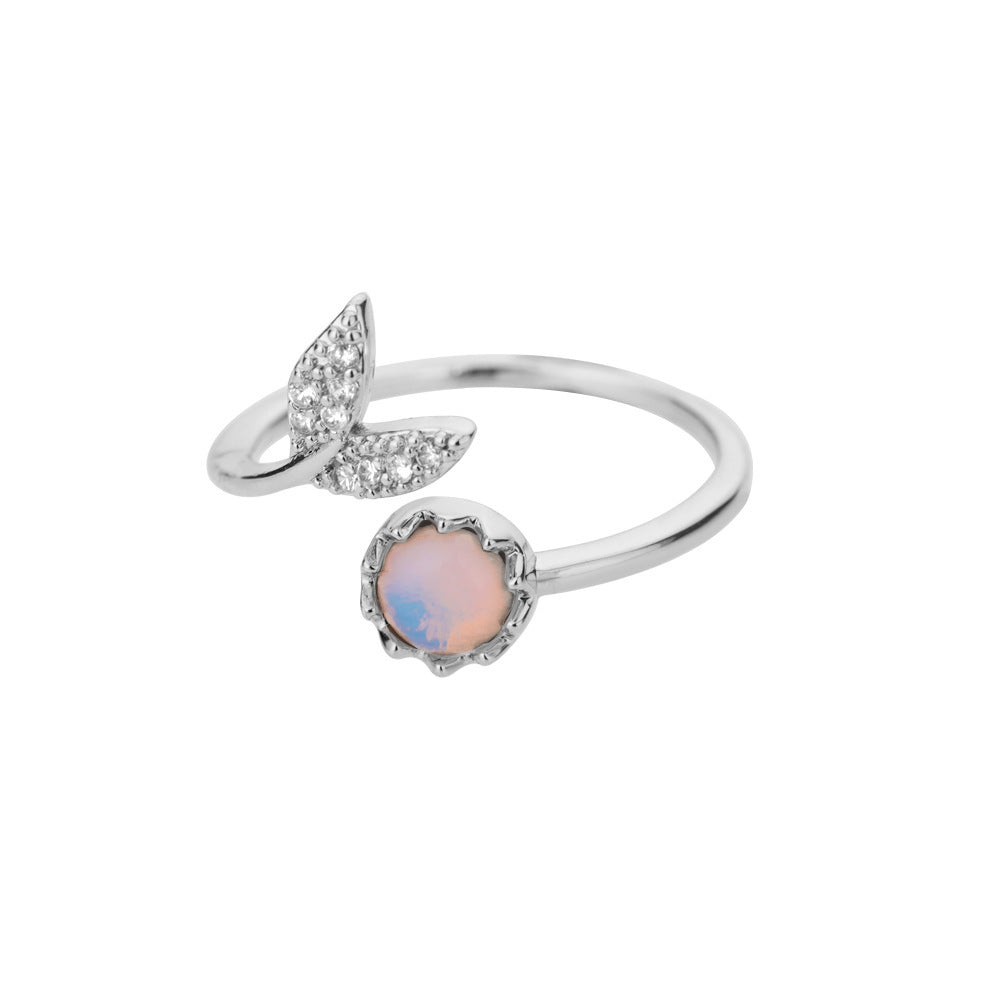 Elegant Flower Adjustable Ring