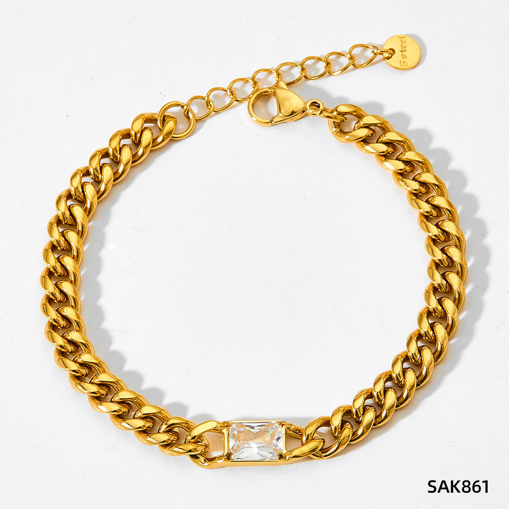 Elegant Stainless Steel Bracelet
