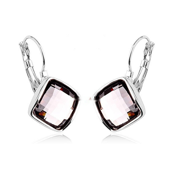 Korean Style Simple Square Earrings