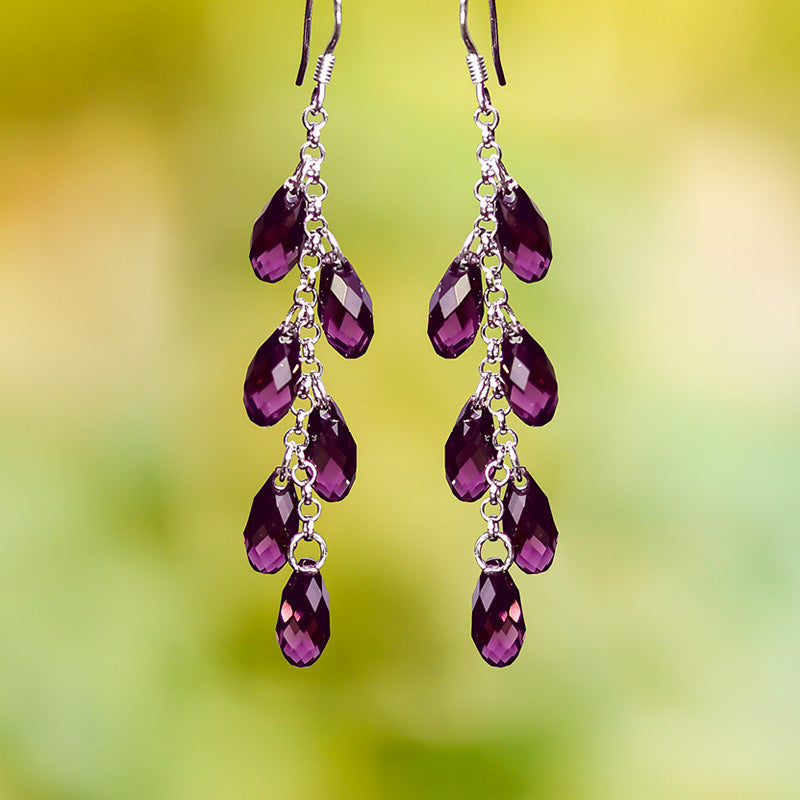 Elegant Crystal Drop Earrings