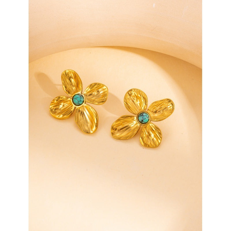 Retro Petals Jewelry Set
