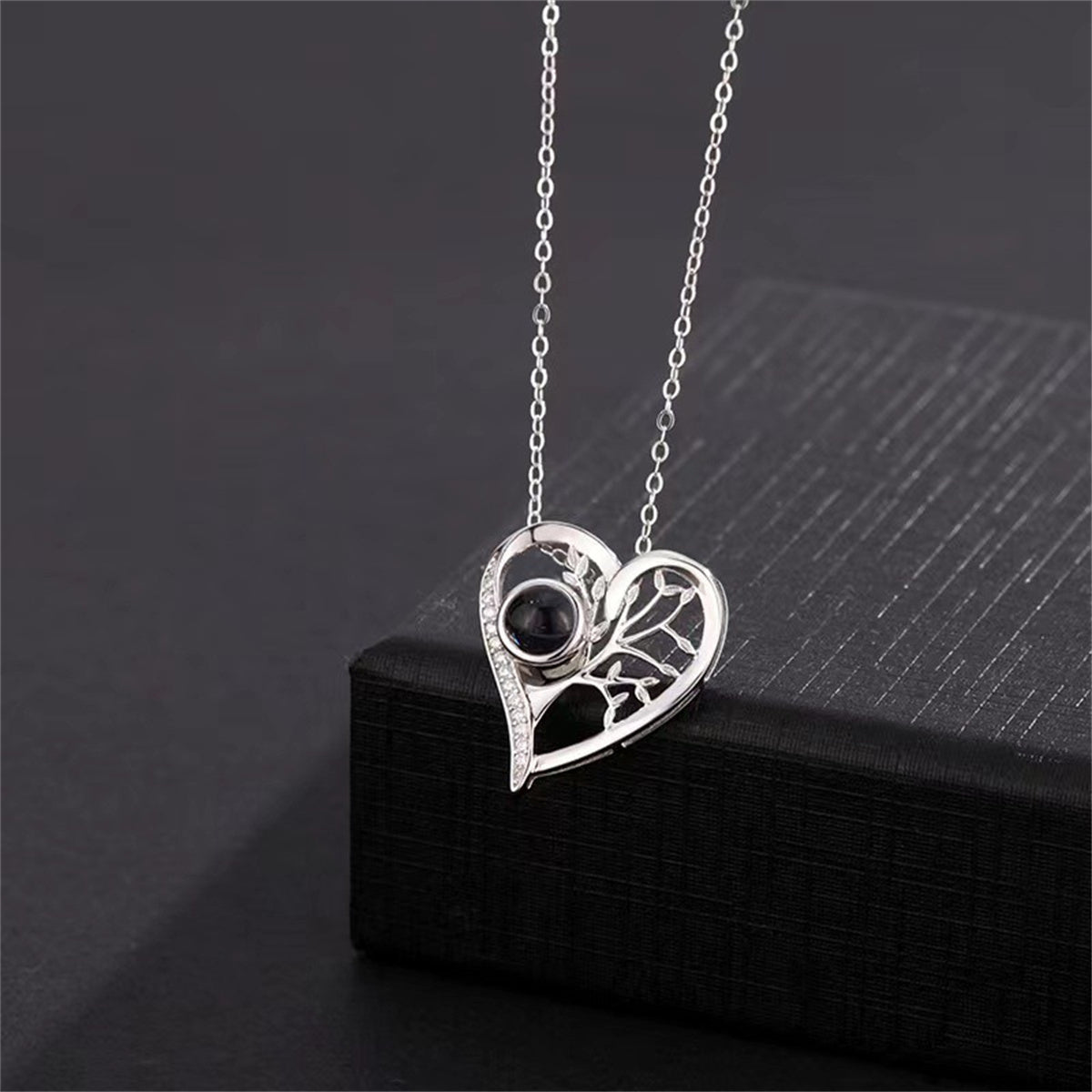 Love Tree Silver Necklace